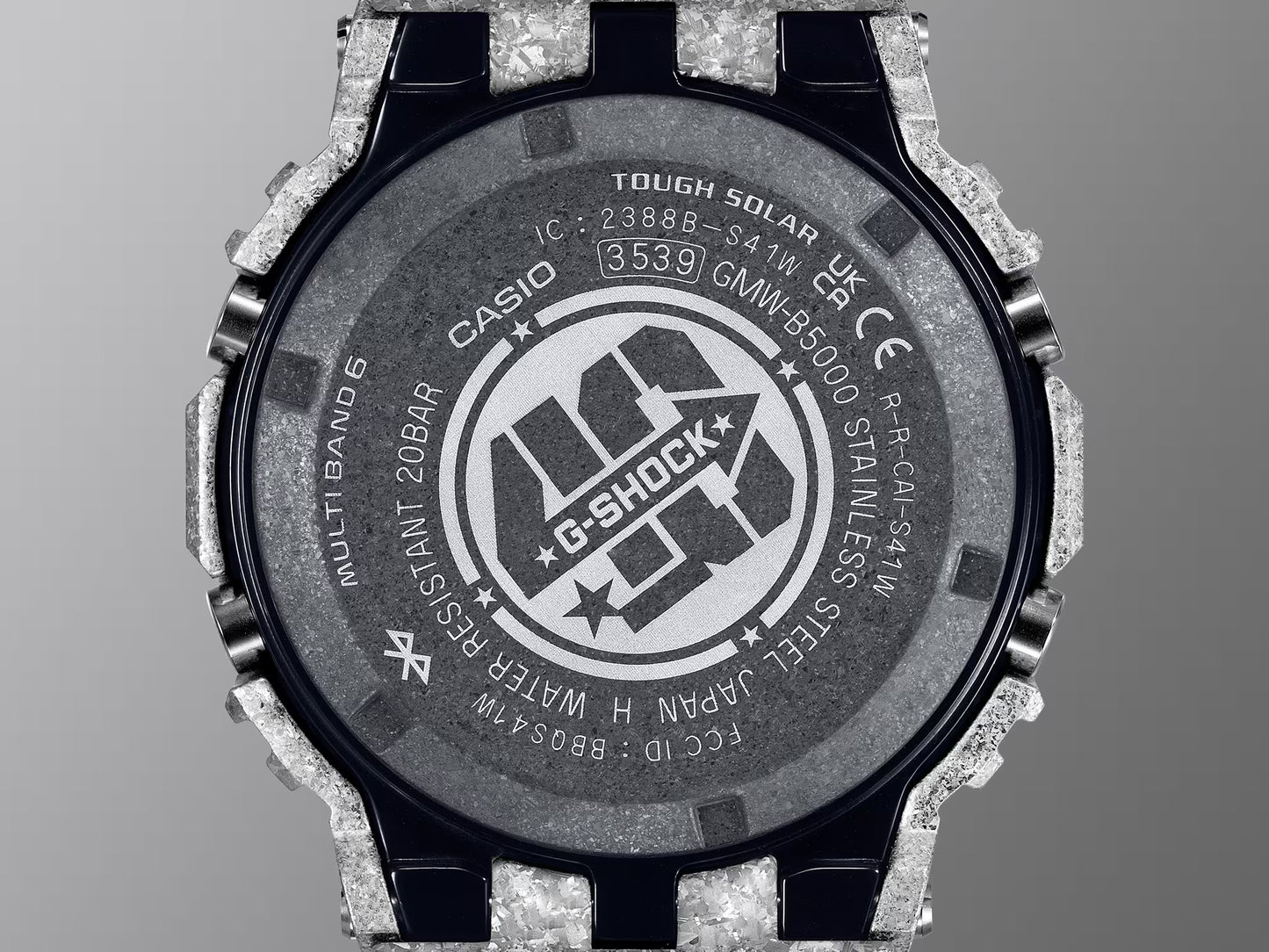 Reloj Digital The Origin Fullmetal Recristalizado 40th Anniversary Luxury Plateado de Hombre
