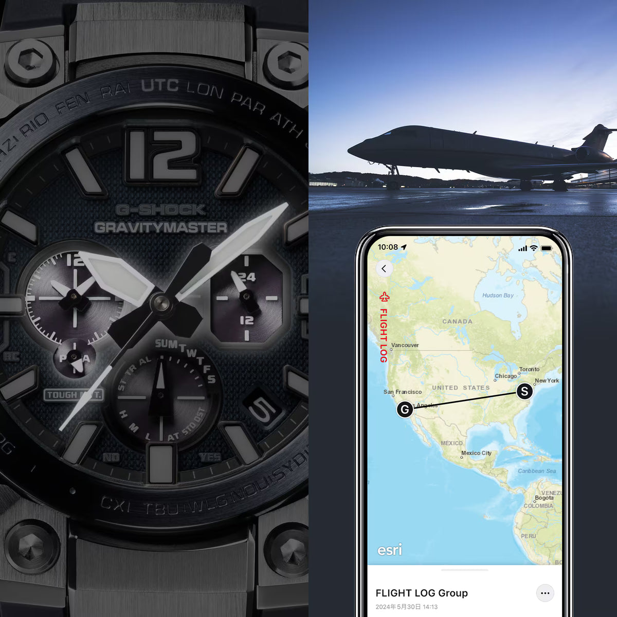 Reloj Análogo Gravitymaster Plateado de Hombre