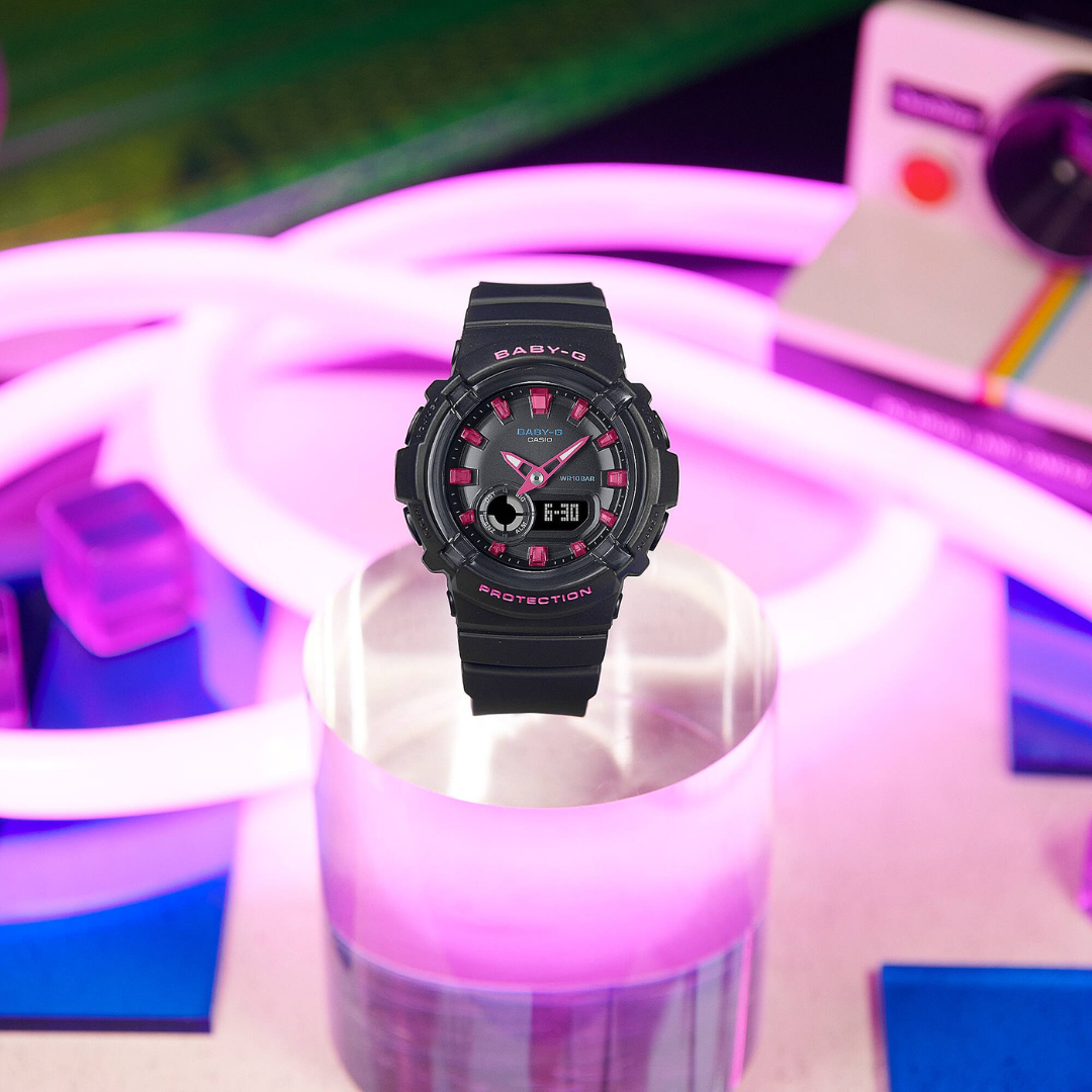 Reloj Análogo-Digital Juvenil Negro de Mujer