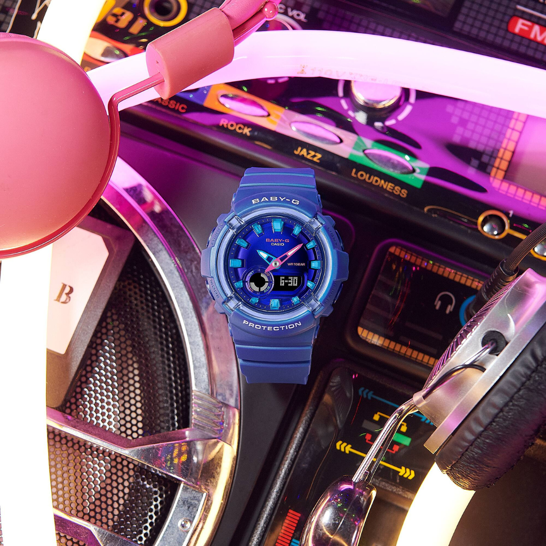 Reloj Análogo-Digital Juvenil Azul de Mujer