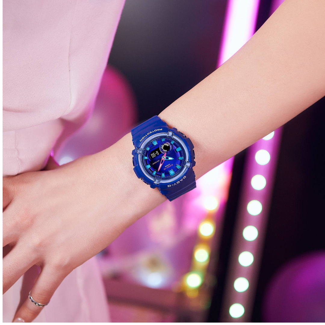 Reloj Análogo-Digital Juvenil Azul de Mujer