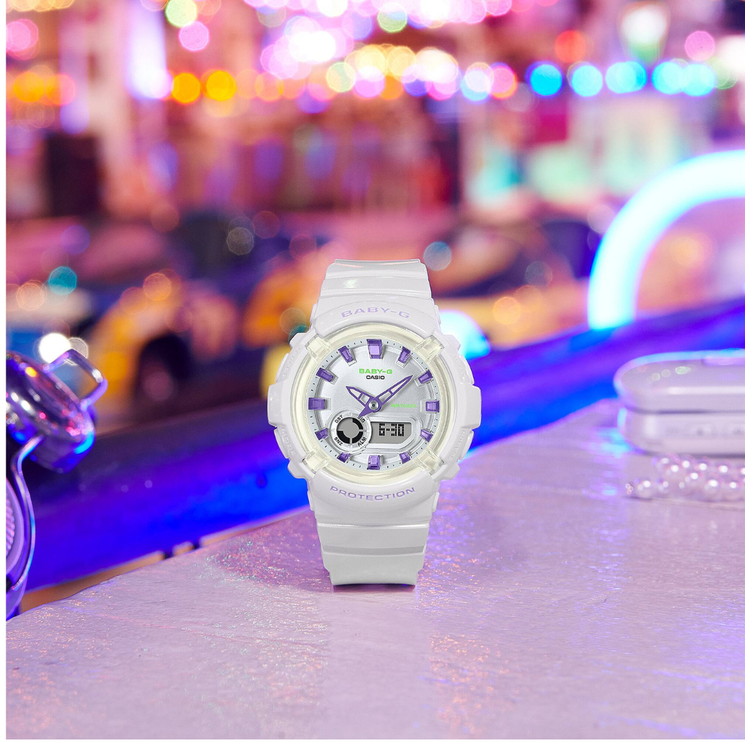 Reloj Análogo-Digital Juvenil Blanco de Mujer