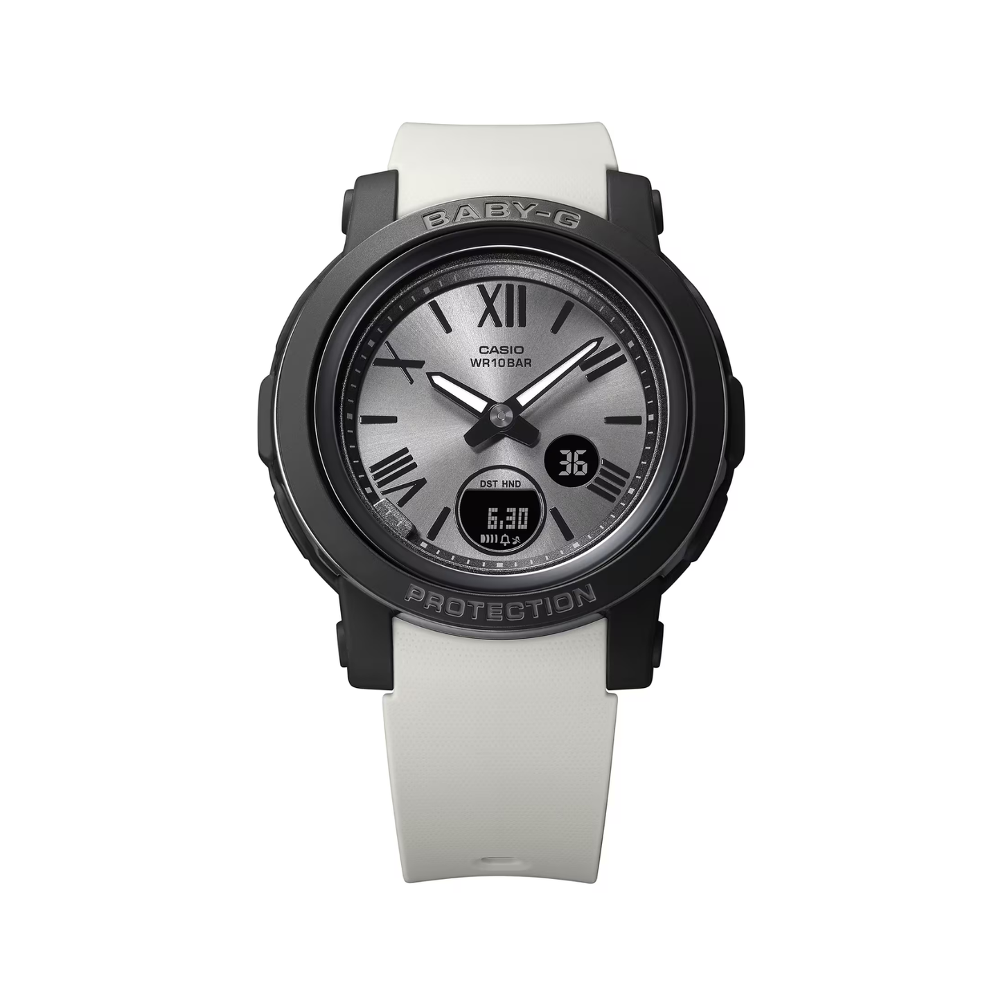 Reloj Análogo Digital Casual Negro de Mujer
