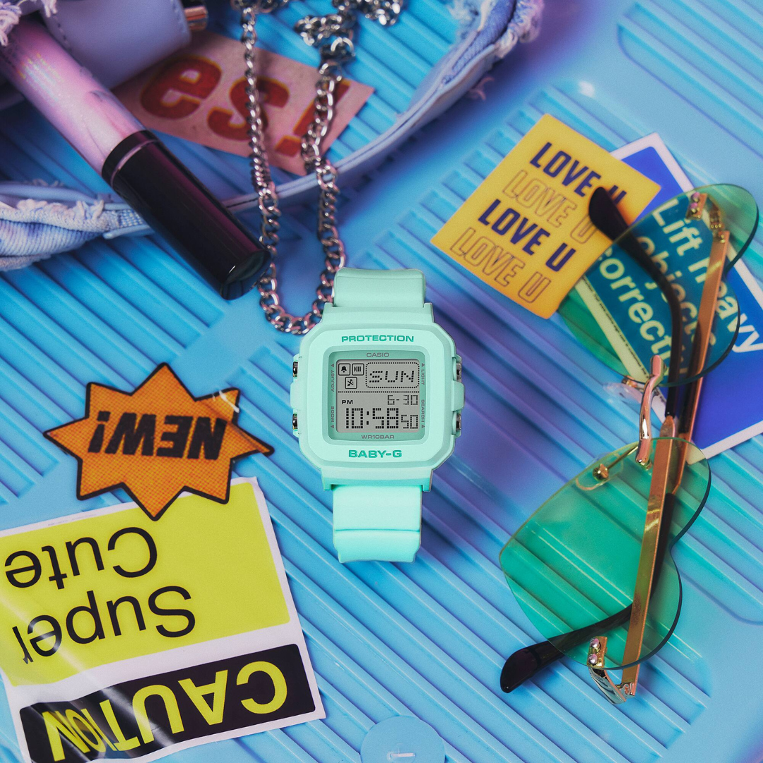 Reloj Digital Juvenil Verde de Unisex