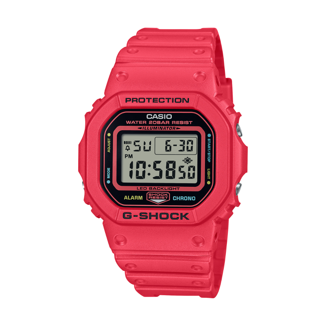 Reloj Digital Juvenil Rojo de Hombre Serie Energy Pack Color