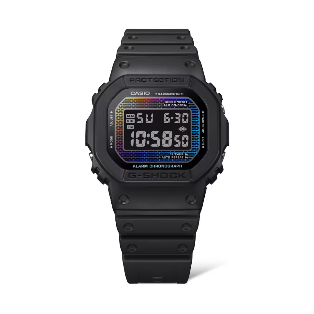 Reloj Digital Casual Negro de Hombre