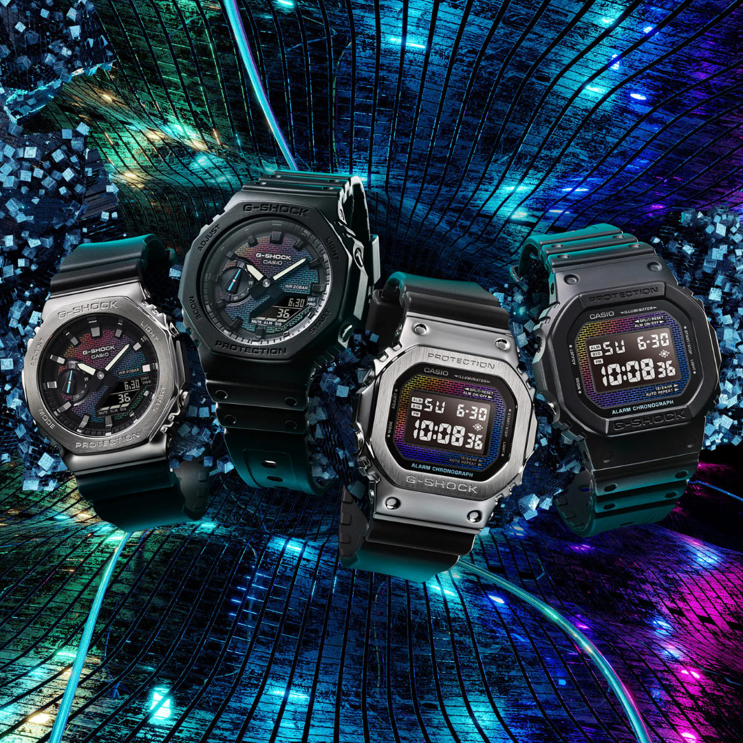 Reloj Digital Casual Negro de Hombre