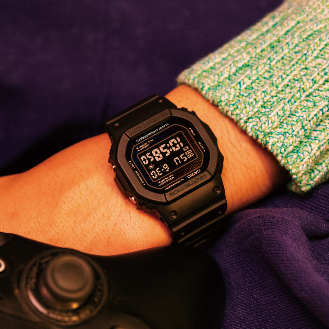 Reloj Digital Casual Negro de Hombre