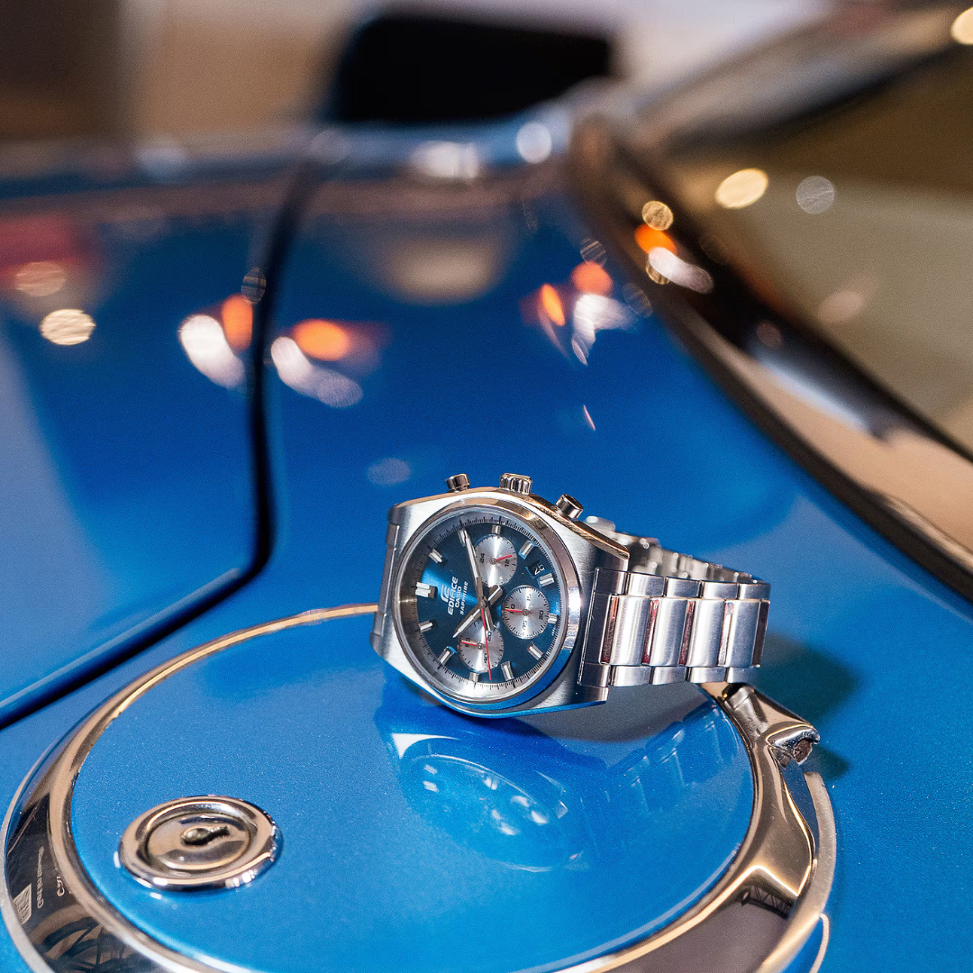 Reloj Análogo Sport Plateado de Hombre