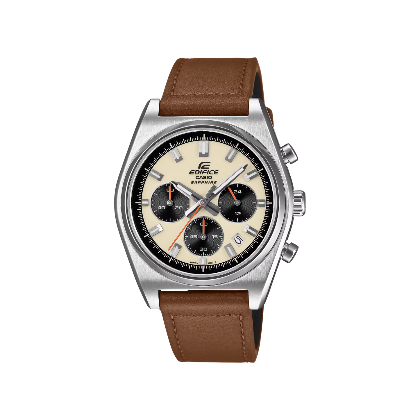 Reloj Análogo Deportivo Plateado de Hombre