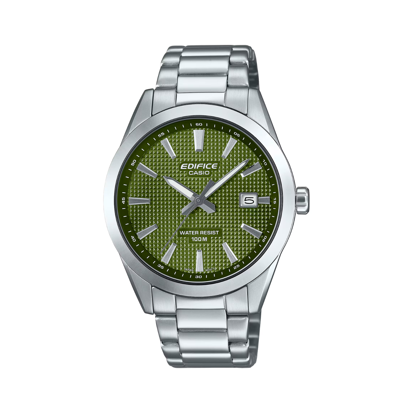 Reloj Análogo Deportivo Plateado de Hombre