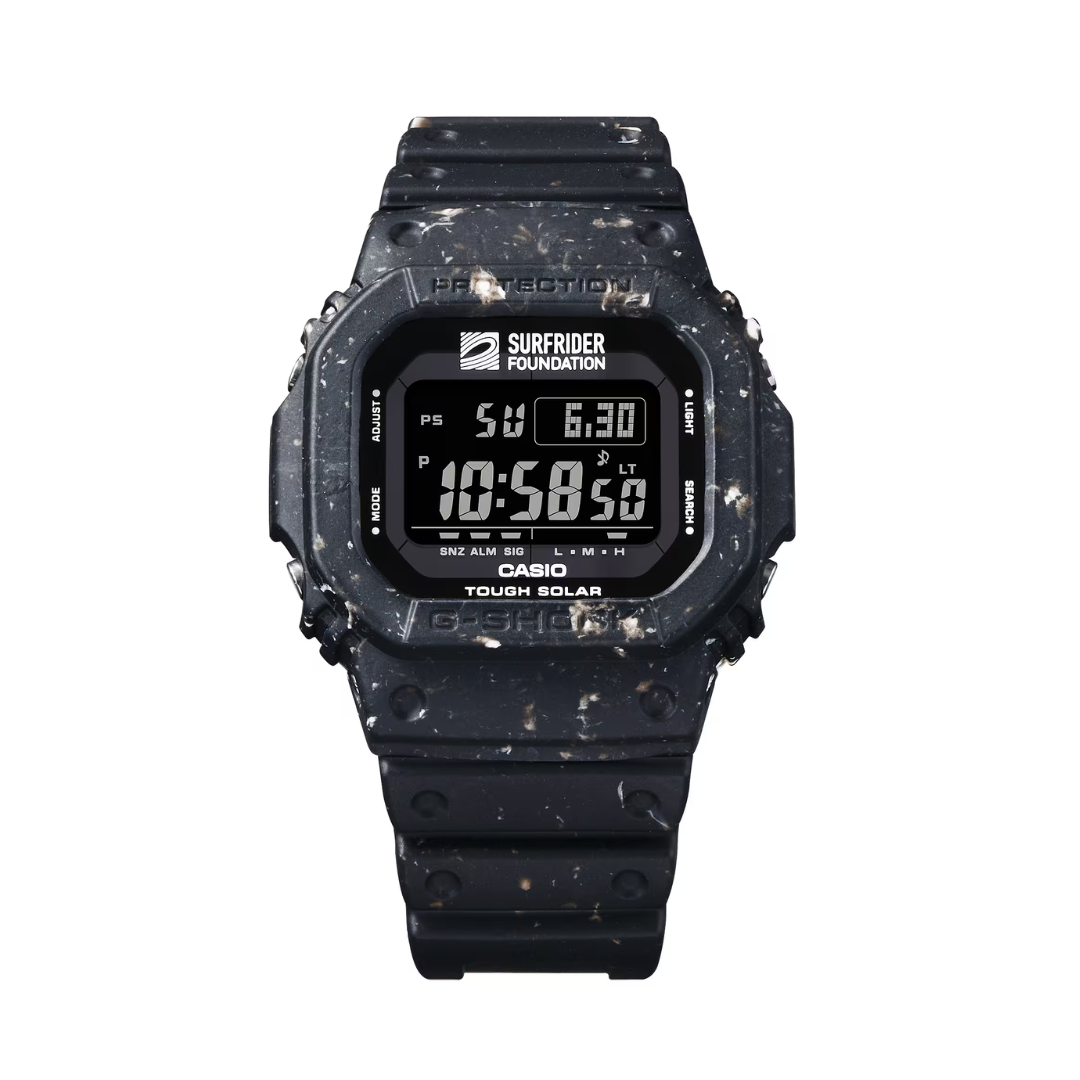 Reloj Digital Casual Negro de Hombre Colaboración Surfrider Foundation