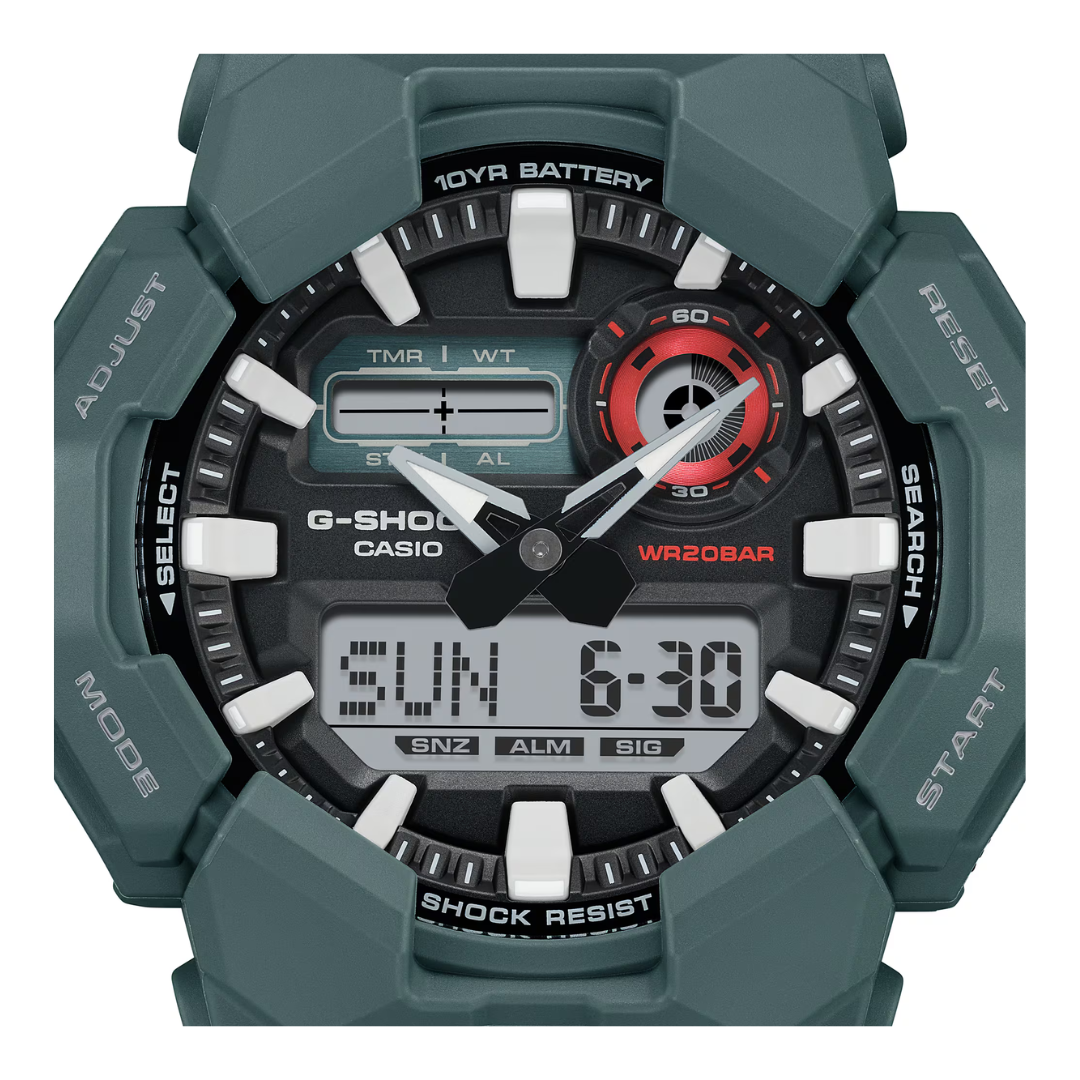 Reloj Análogo Digital Casual Azul de Hombre