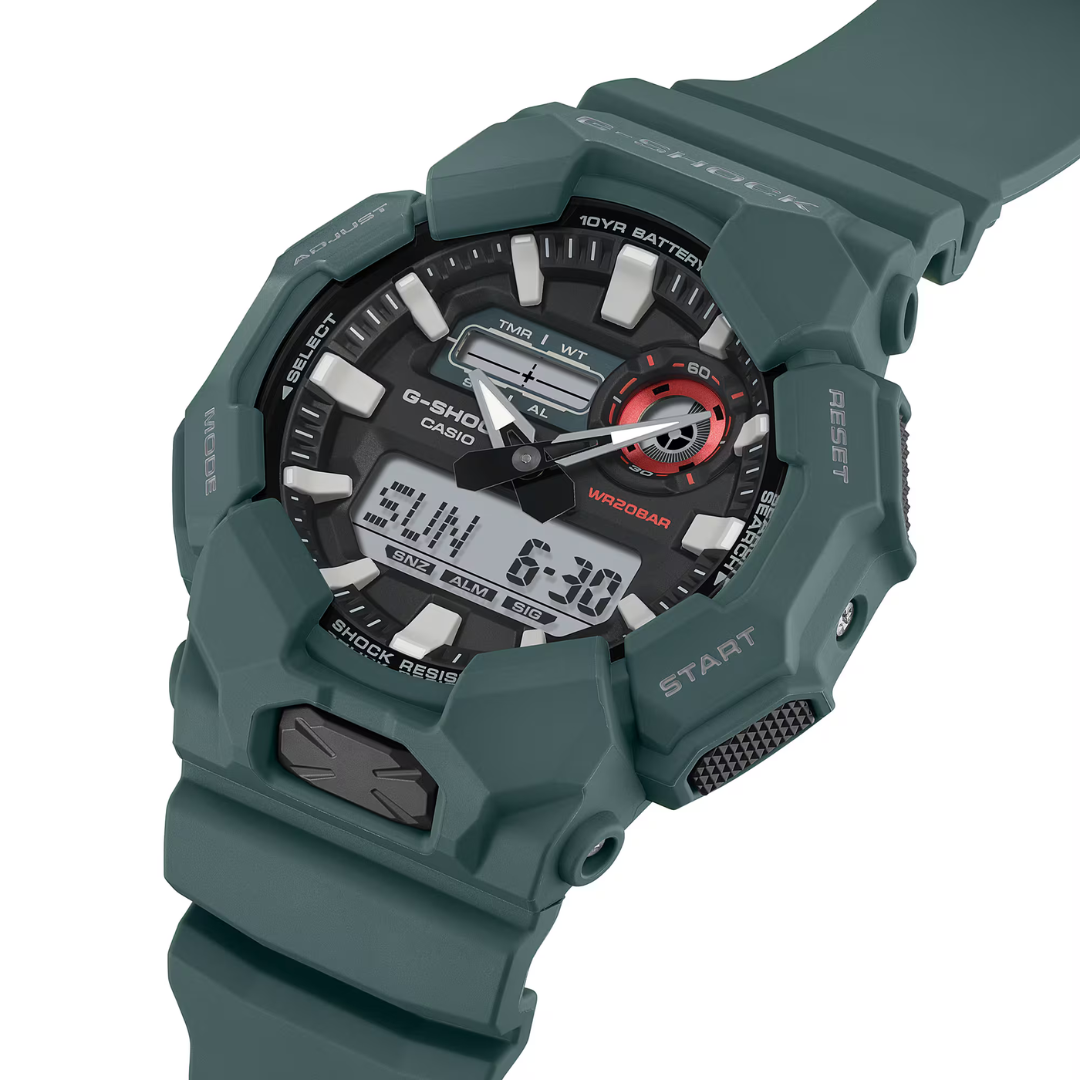 Reloj Análogo Digital Casual Azul de Hombre