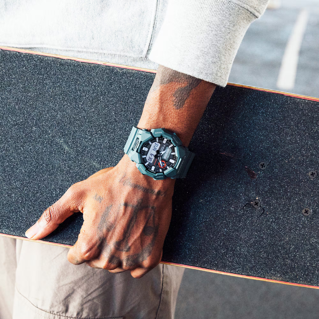 Reloj Análogo Digital Casual Azul de Hombre
