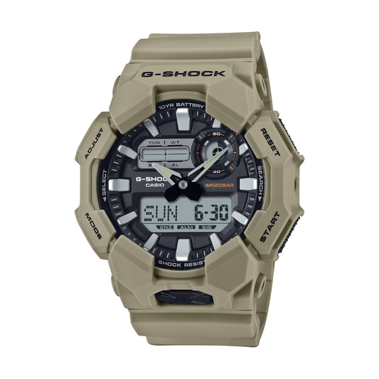 Reloj Análogo Digital Casual Crema de Hombre