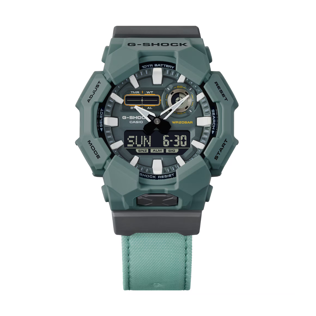 Reloj Análogo Digital Carbon Core Casual Azul Marino de Hombre