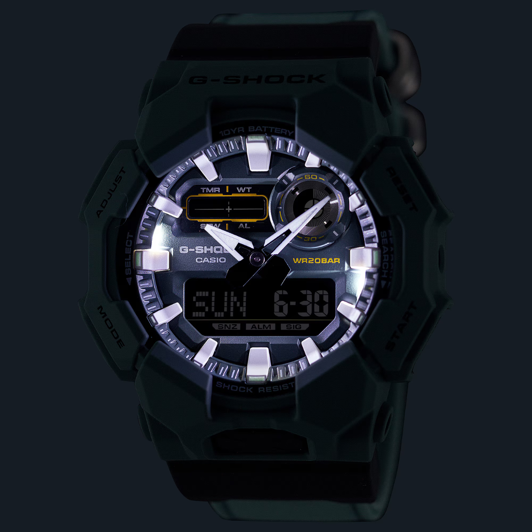 Reloj Análogo Digital Carbon Core Casual Azul Marino de Hombre