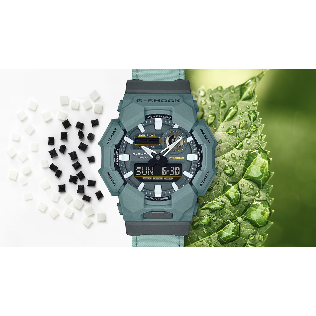 Reloj Análogo Digital Carbon Core Casual Azul Marino de Hombre
