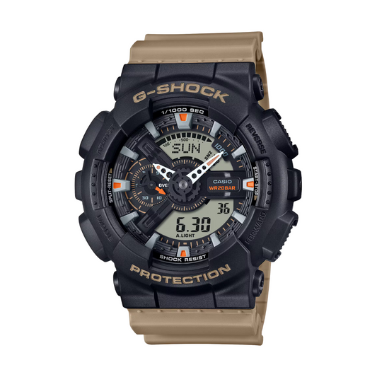 Reloj Análogo Digital Casual Negro de Hombre