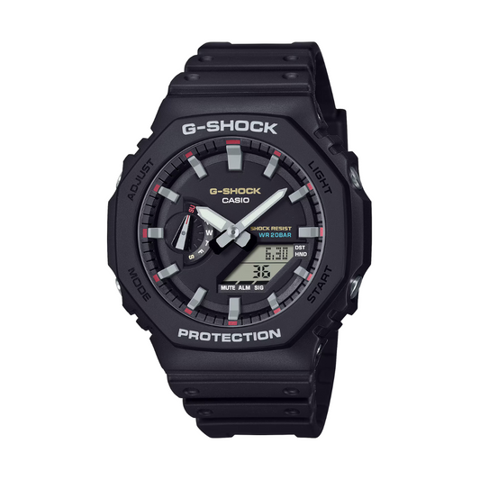 Reloj Análogo Digital Casual Negro de Hombre