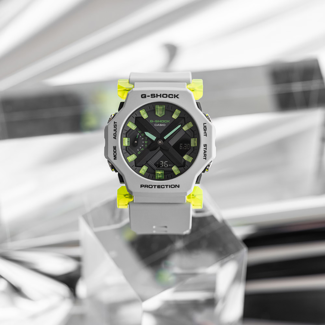 Reloj Análogo Digital Casual Gris de Hombre