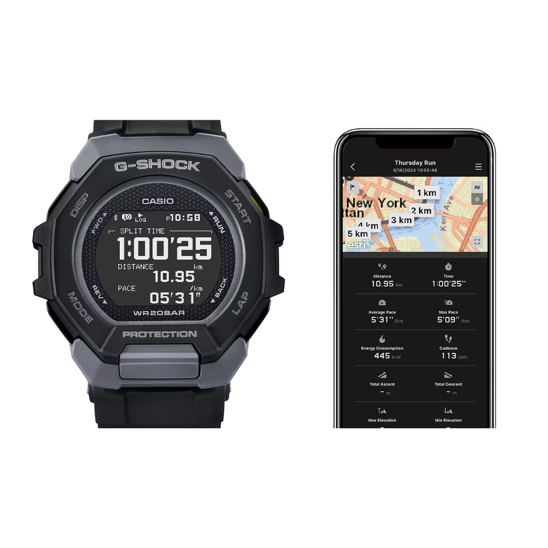 Reloj Digital Bluetooth Sport Negro de Hombre