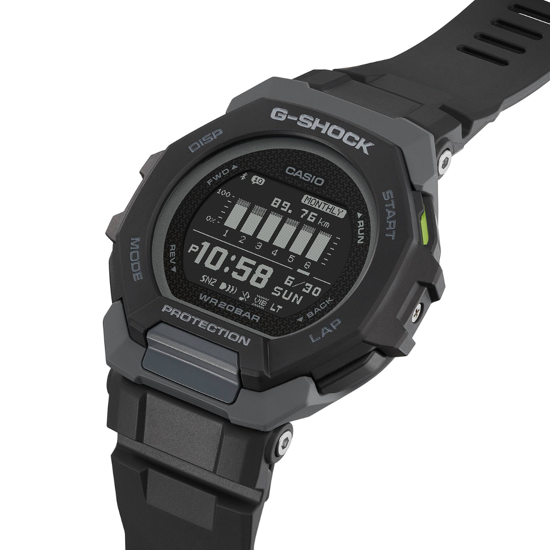 Reloj Digital Bluetooth Sport Negro de Hombre