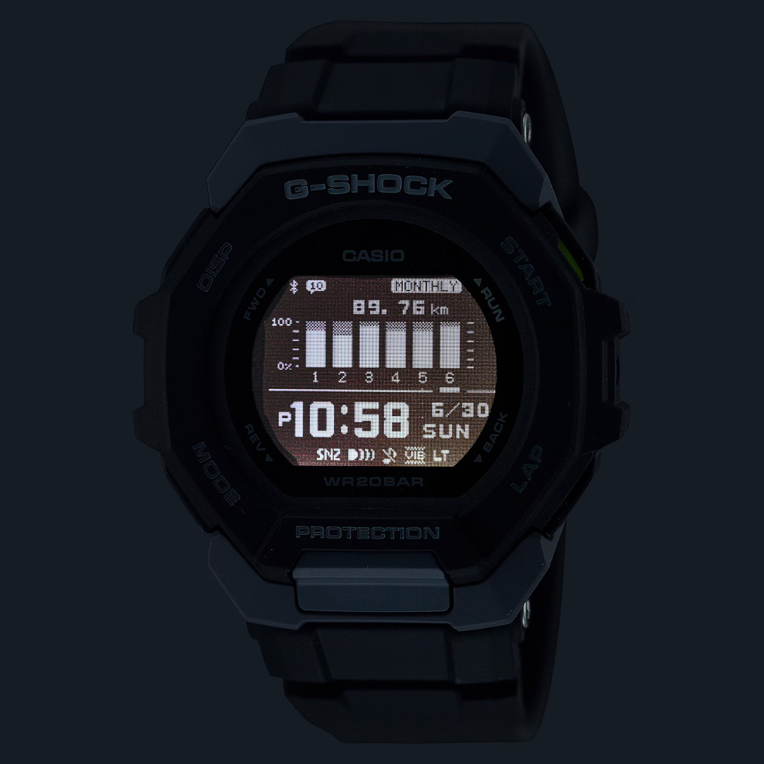 Reloj Digital Bluetooth Sport Negro de Hombre