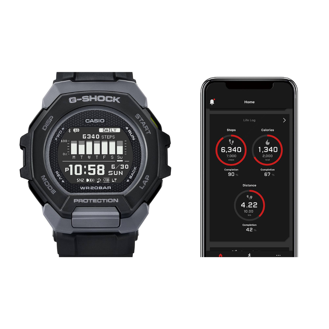 Reloj Digital Bluetooth Sport Negro de Hombre