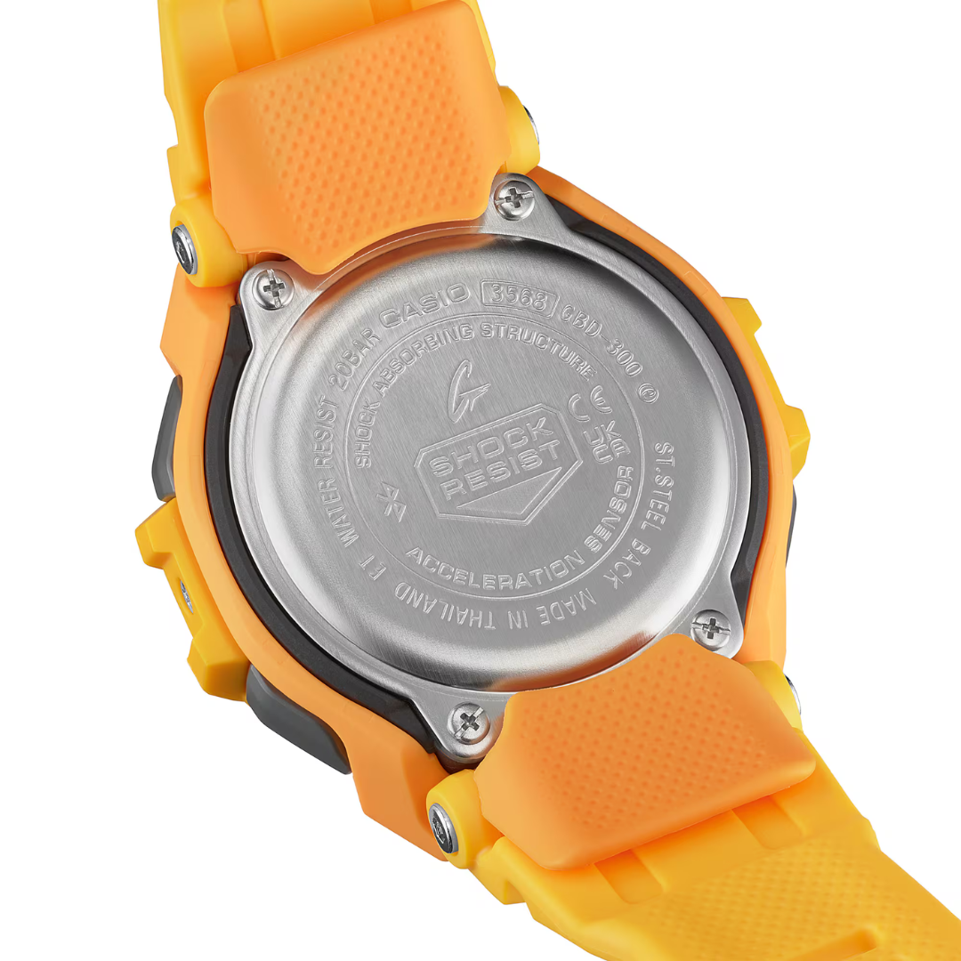 Reloj Digital Bluetooth Sport Amarillo de Hombre