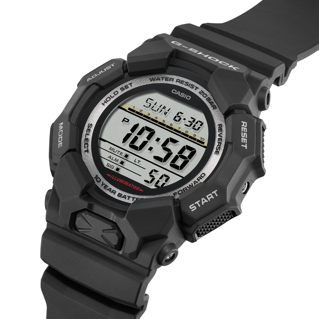 Reloj Digital Casual Negro de Hombre