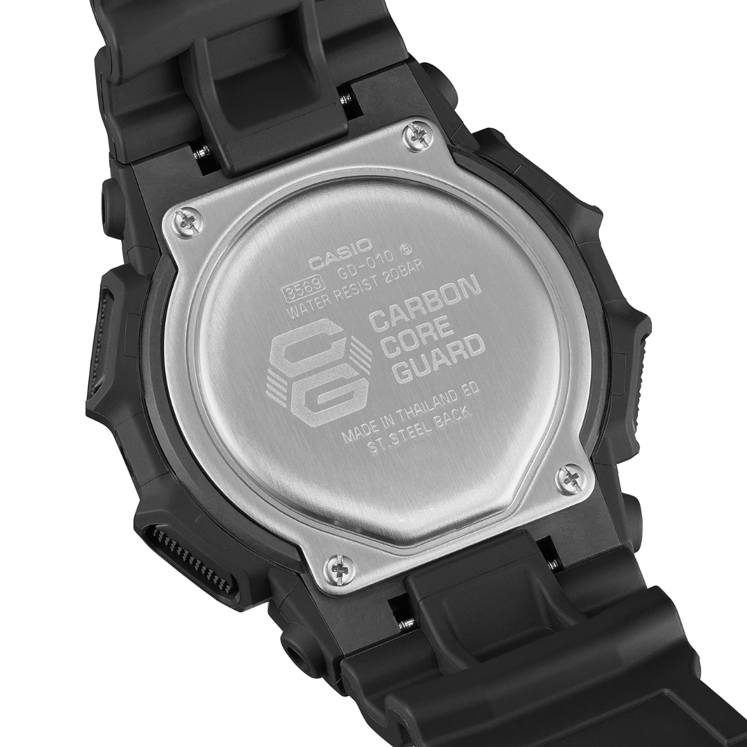 Reloj Digital Casual Negro de Hombre