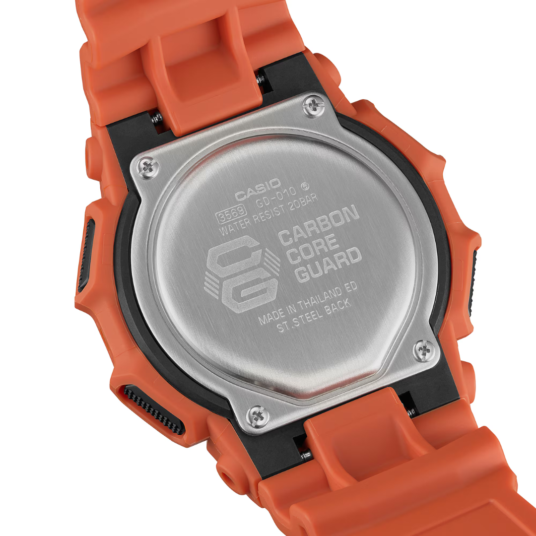 Reloj Digital Casual Naranja de Hombre