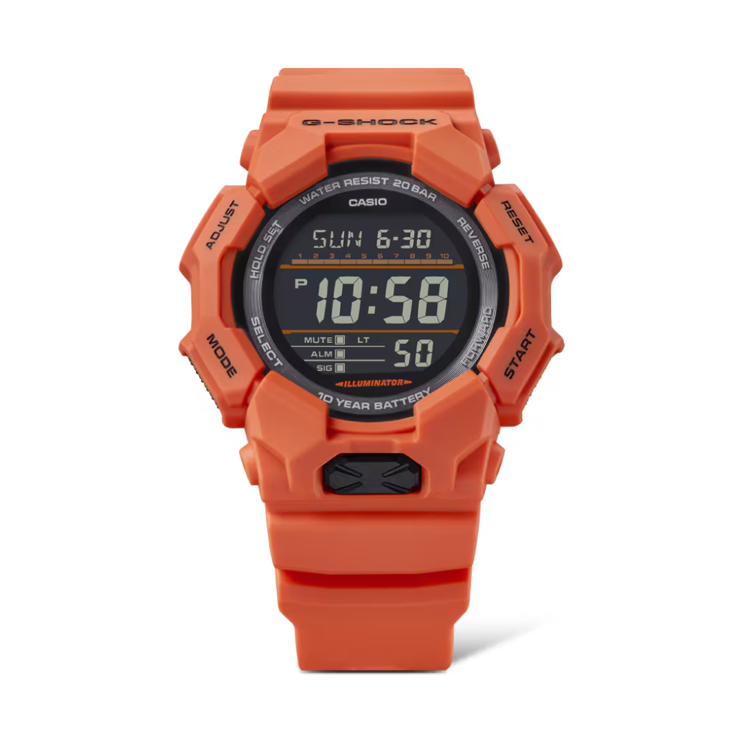 Reloj Digital Casual Naranja de Hombre