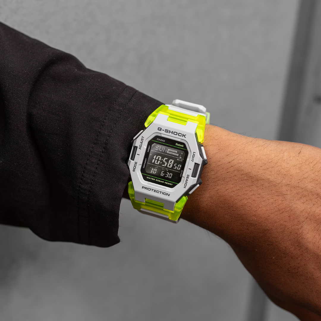 Reloj Digital Casual Gris de Hombre