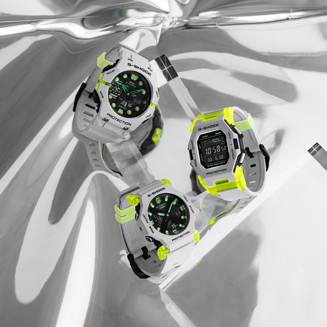 Reloj Digital Casual Gris de Hombre