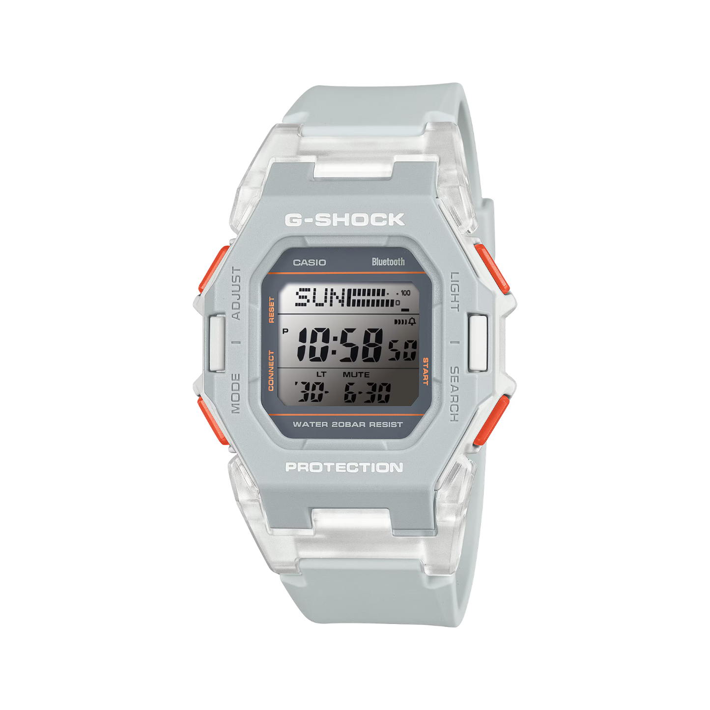 Reloj Digital Deportivo Gris de Hombre