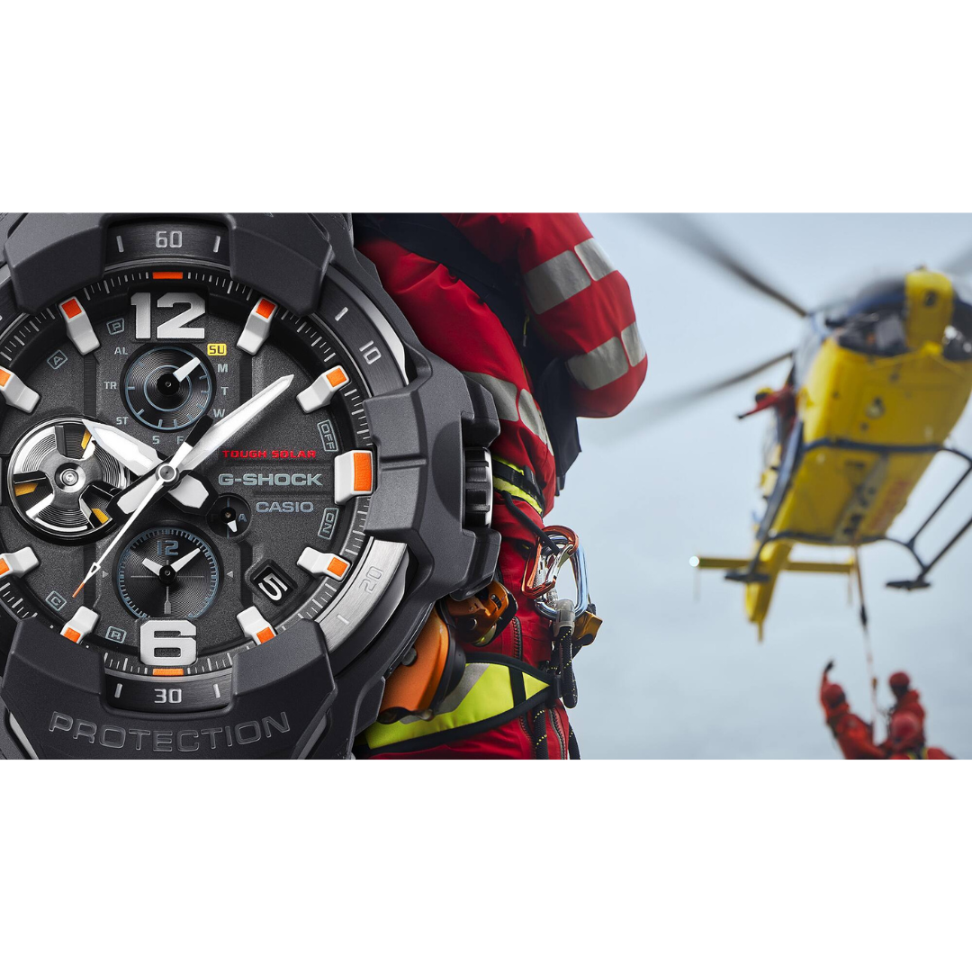 Reloj Análogo Sport Negro de Hombre