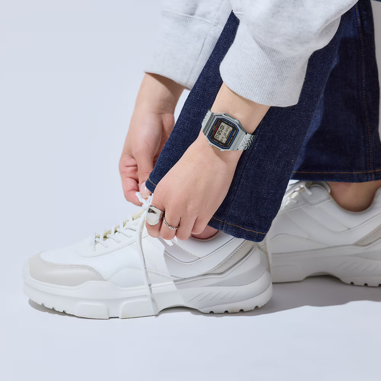 Reloj Digital Vintage de Mujer Serie Bluetooth