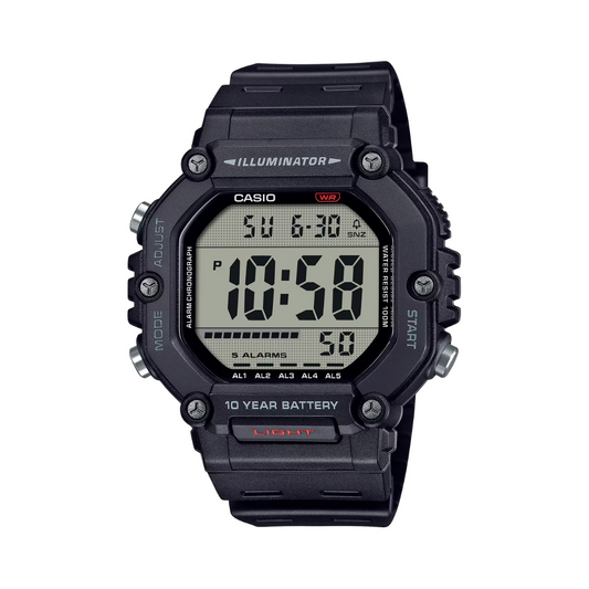 Reloj Digital Illuminator Sport Negro de Hombre