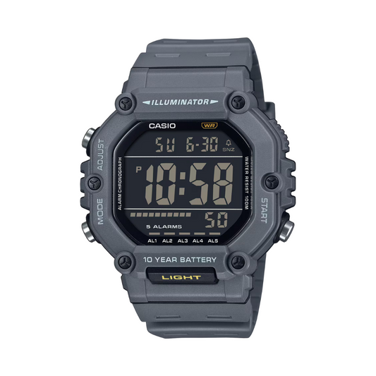 Reloj Digital Illuminator Sport Gris de Hombre