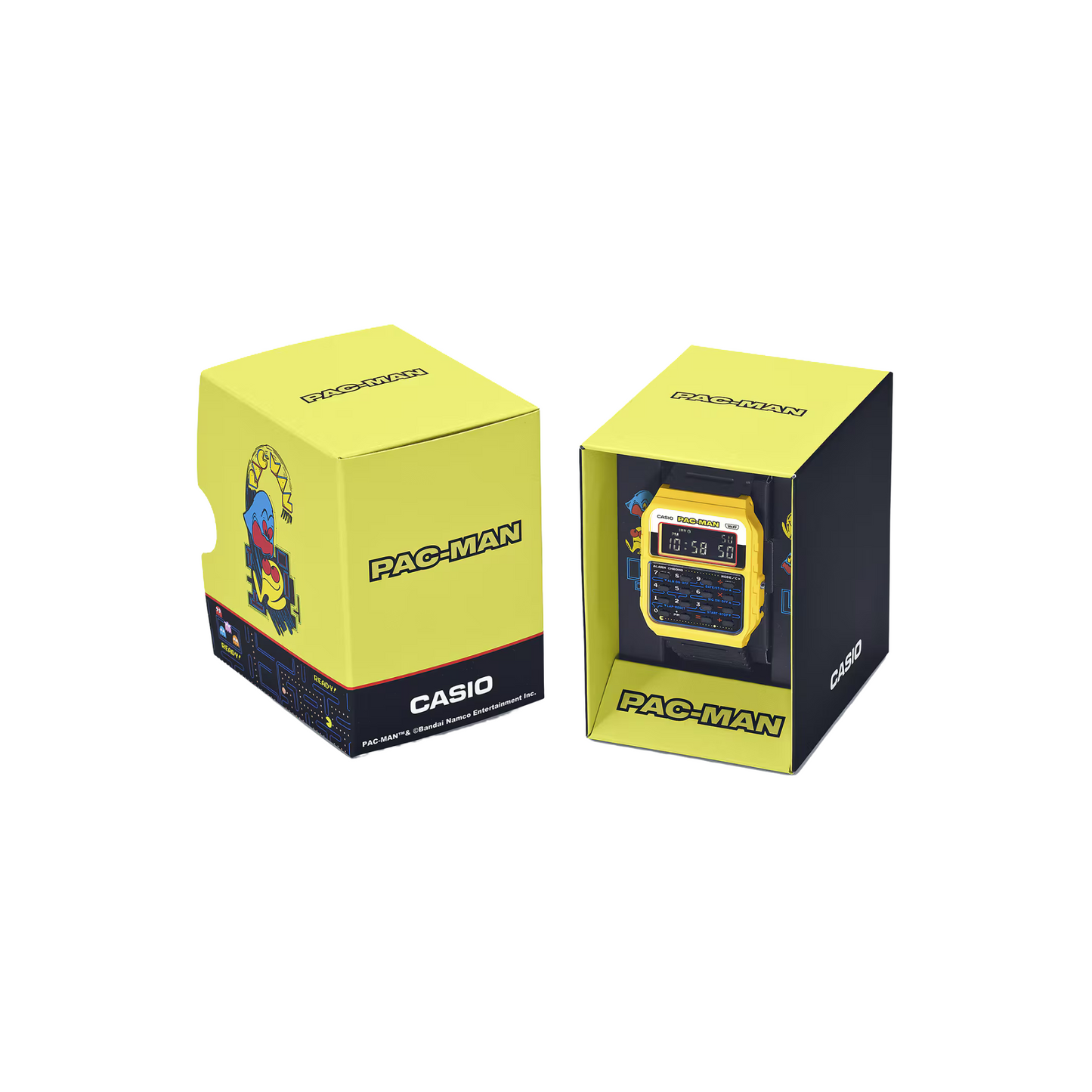 Reloj Digital Vintage PAC-MAN Juvenil Amarillo de Hombre