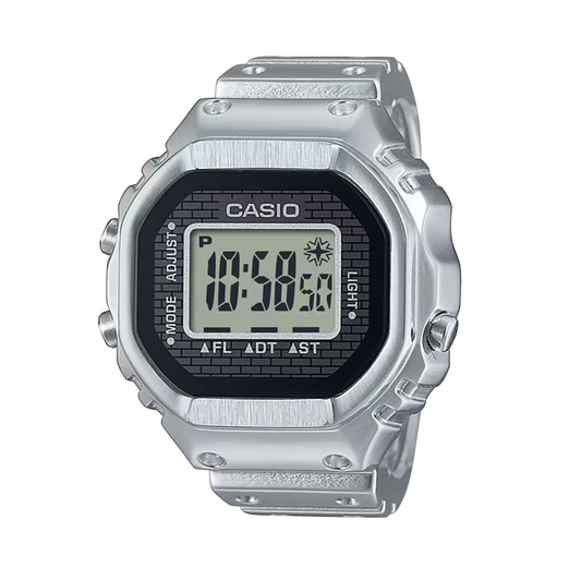 Reloj Digital Tipo Anillo 50th Aniversary Vintage Plateado Unisex