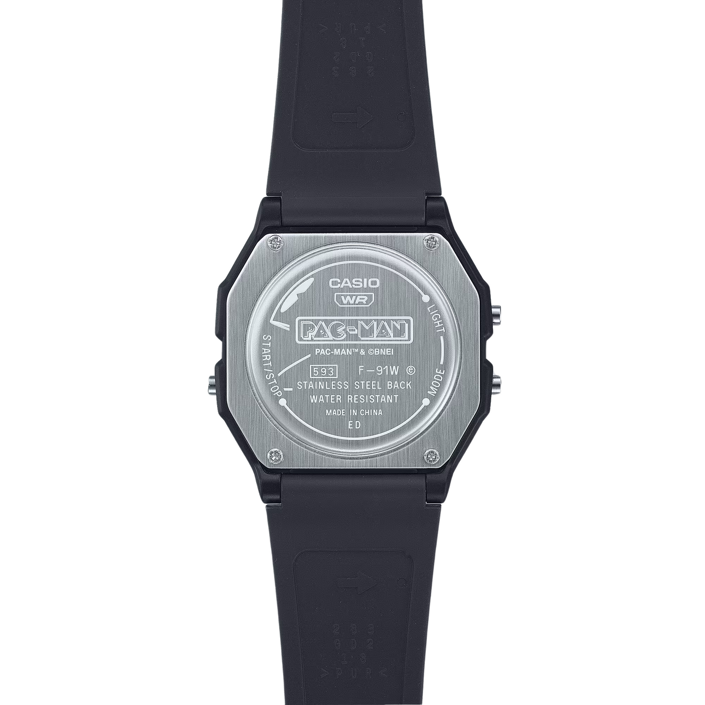 Reloj Digital Digital Vintage Edición PAC-MAN Juvenil Negro de Hombre