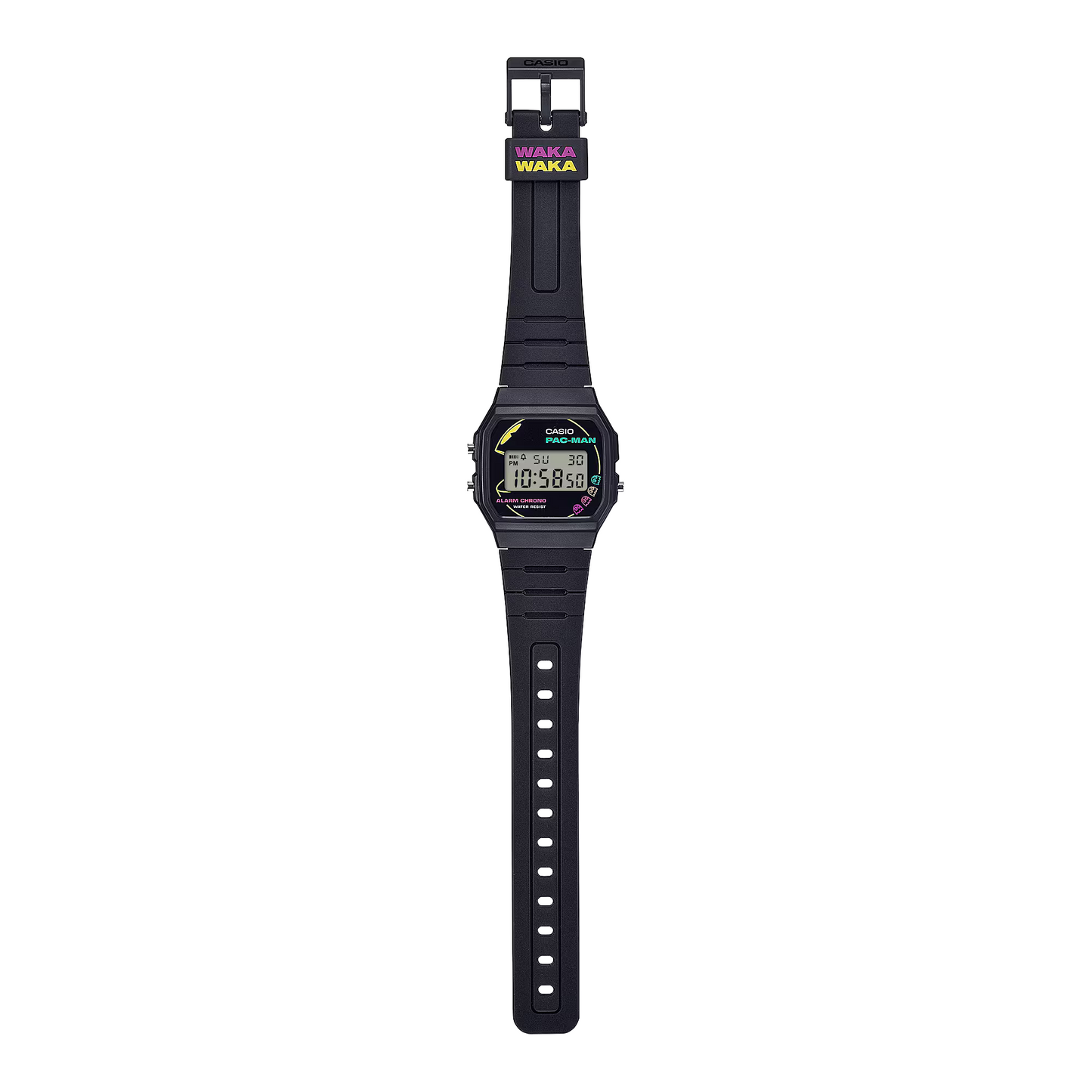 Reloj Digital Digital Vintage Edición PAC-MAN Juvenil Negro de Hombre