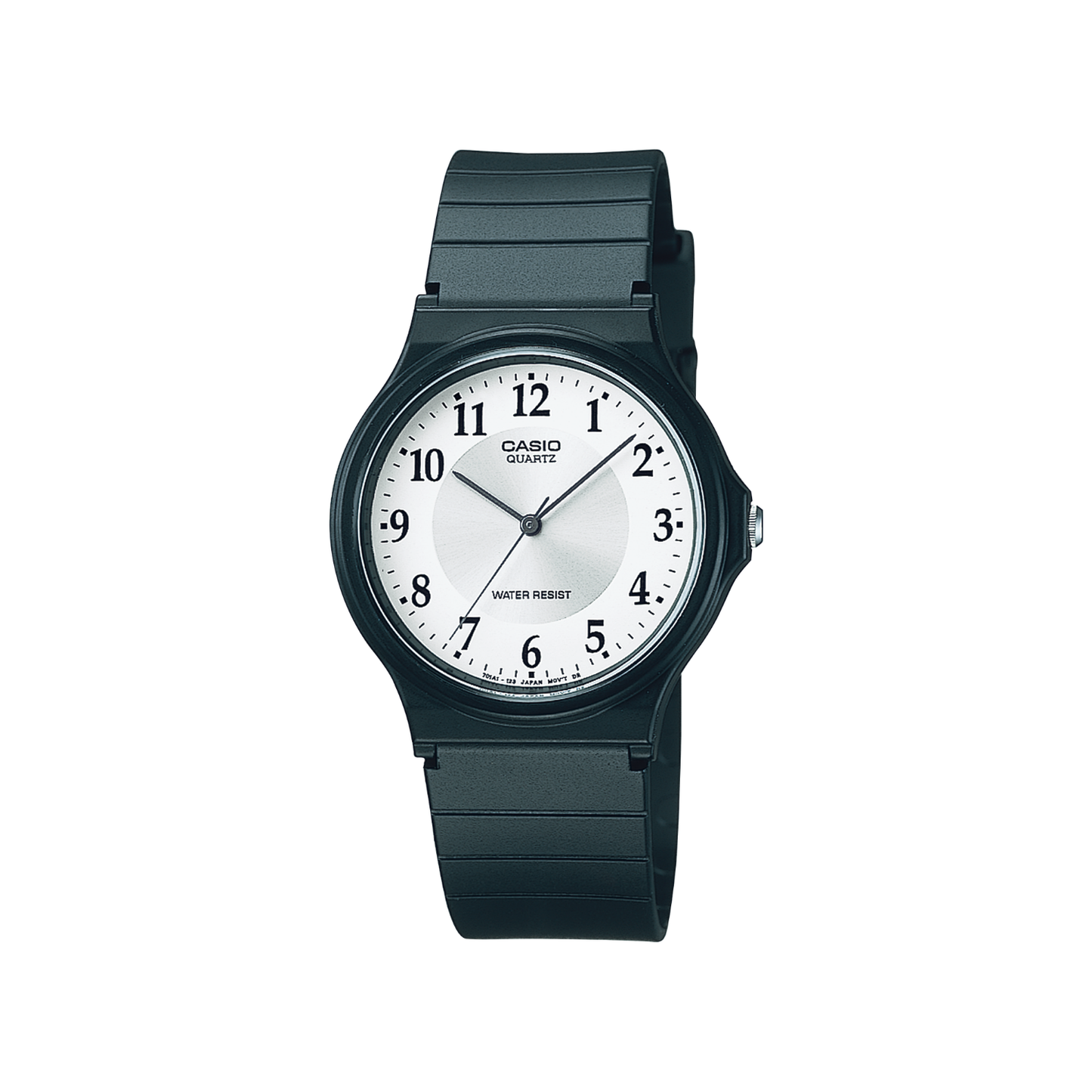 Reloj Análogo Clásico Negro Unisex