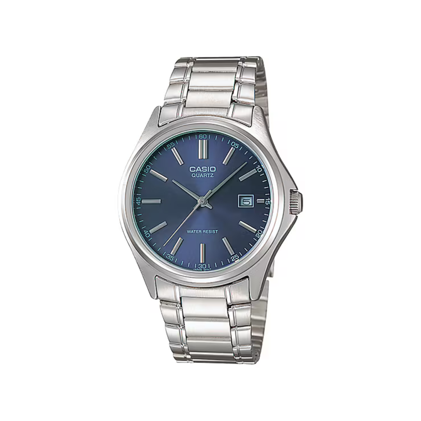 Reloj Análogo Ejecutivo Plateado de Hombre