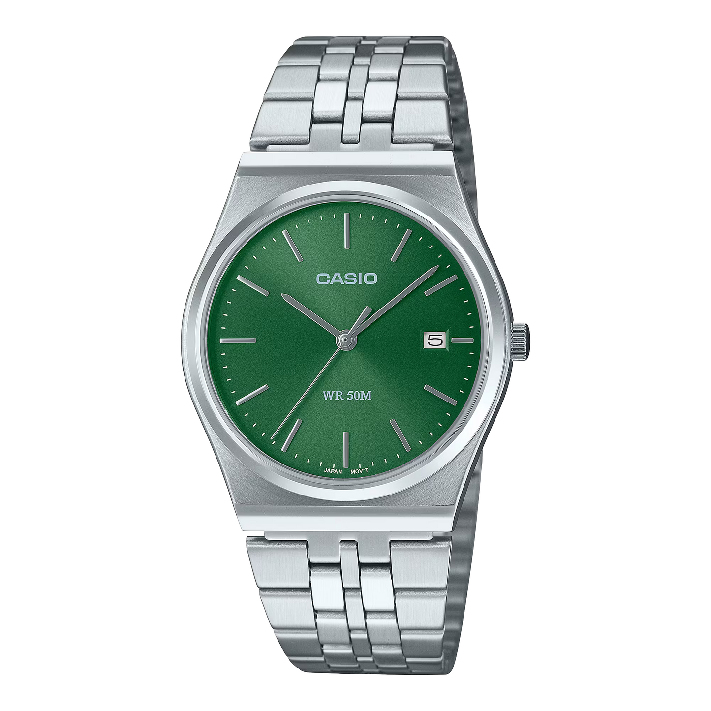Reloj Análogo Vintage Plateado de Hombre