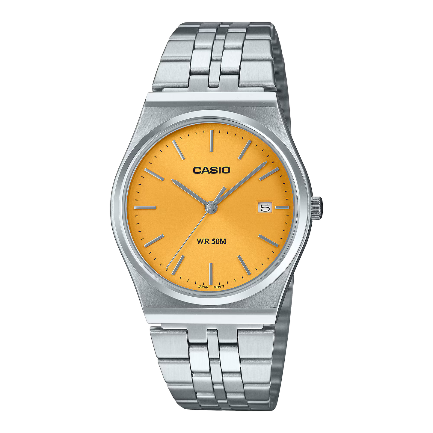 Reloj Análogo Vintage Plateado de Hombre